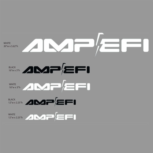 AMPEFI Cut Vinyl Decals Sizing Guide