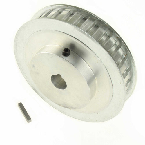toothed crank pulley