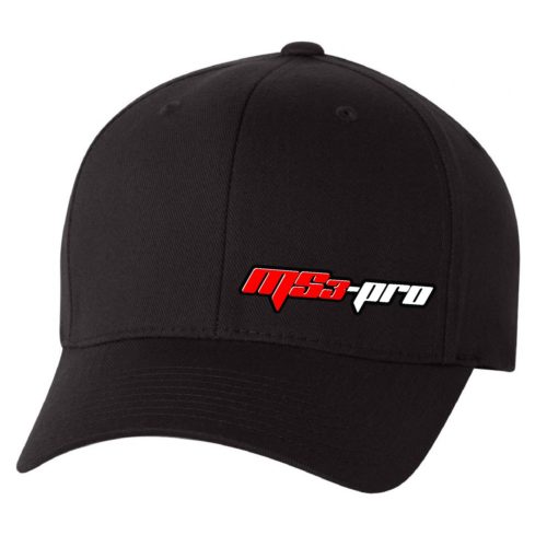 Black MS3Pro fitted hat